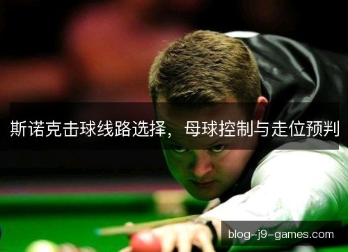 斯诺克击球线路选择,母球控制与走位预判 斯诺克击球线路选择,母球控制与走位预判
